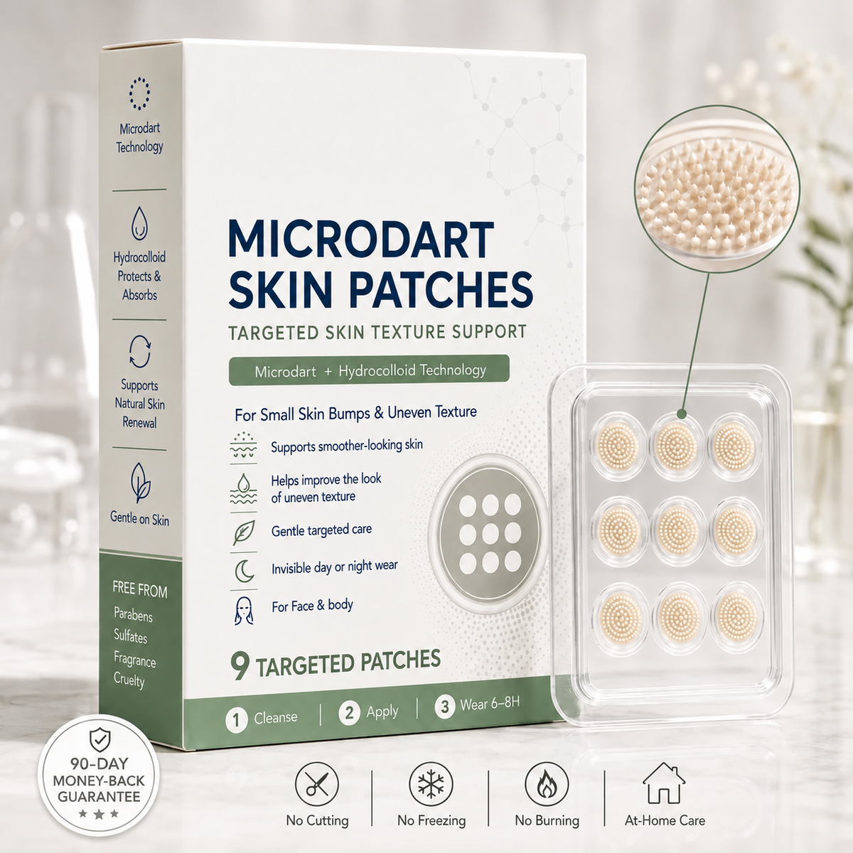 MICRODARTSKIN PATCHES